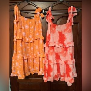 2 Buddy Love Kaia dress both large